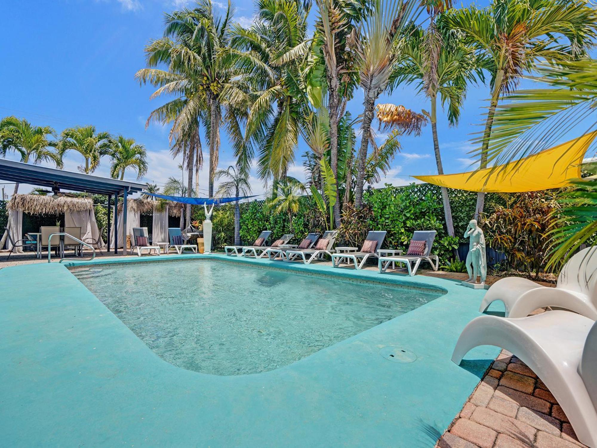 Large Gay Men'S 1 Bedroom W Gameroom Heated Pool Clothing Optional Oakland Park Extérieur photo